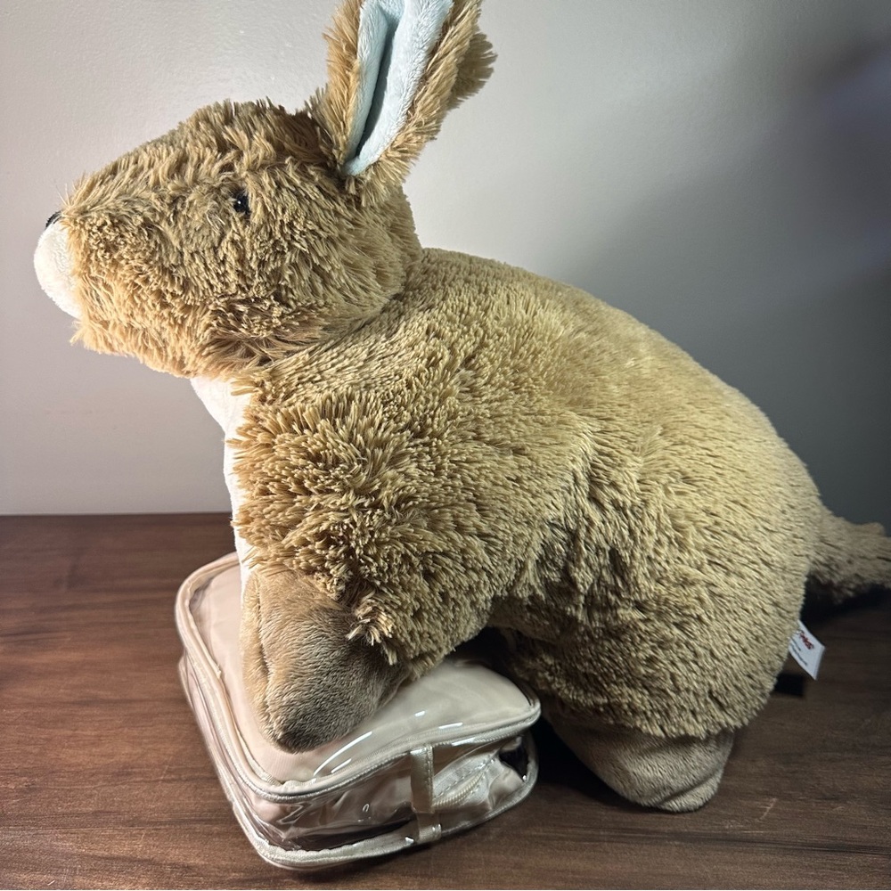 Pillow Pets Kangaroo And Baby Joey Large 18” Plush Stuffed Toy Rare - Picture 10 of 13